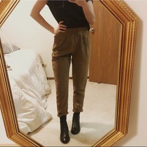 Courteroy Pants / Brown / Size S
